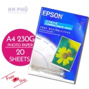 Giấy in ảnh Epson A4 230g - 1 mặt